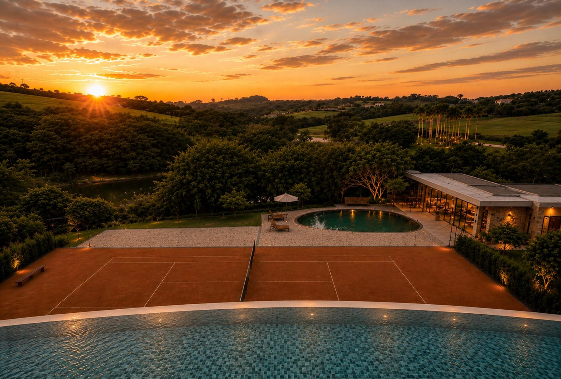 Casa Toscana na Fazenda Boa Vista