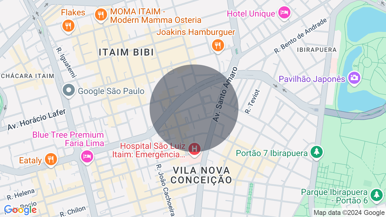 Apartamento charmoso estilo Garden no Itaim