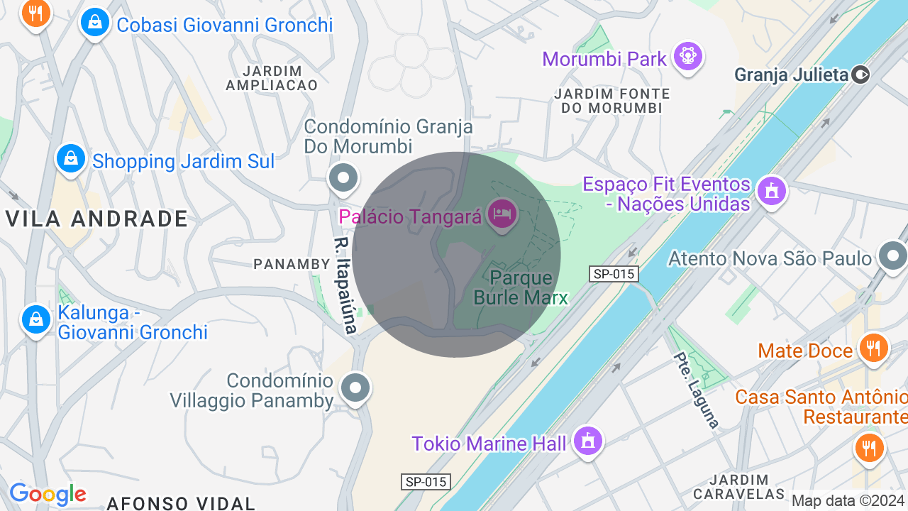 Mapa da localização — Paraíso do Morumbi, São Paulo