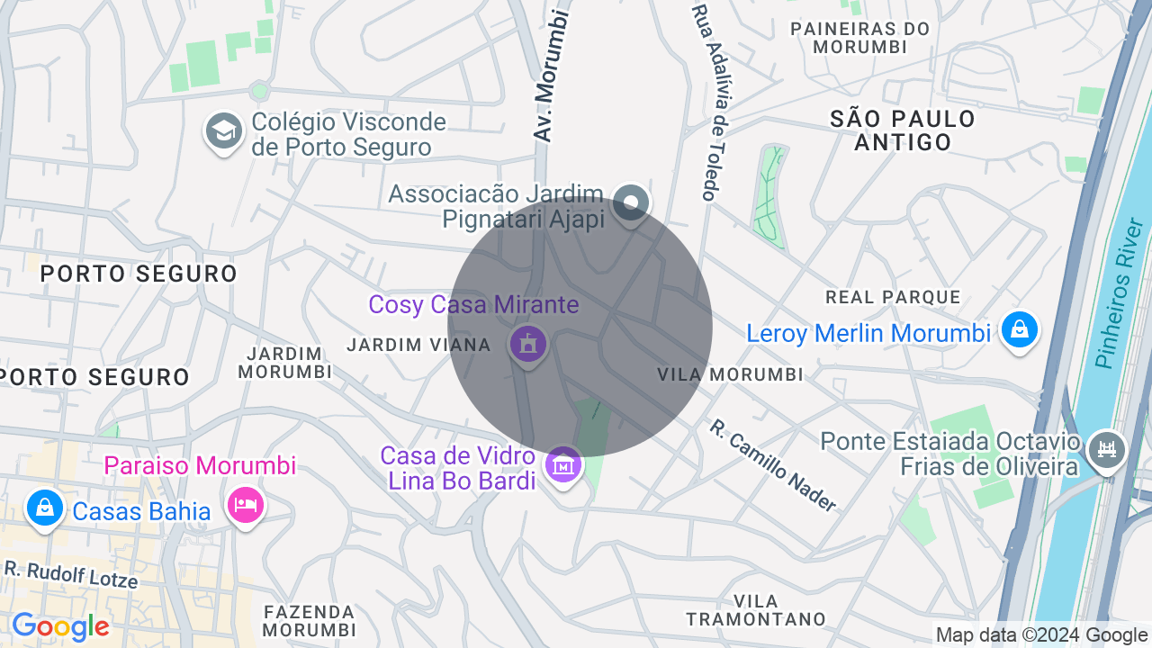Mapa da localização — Vila Morumbi, São Paulo