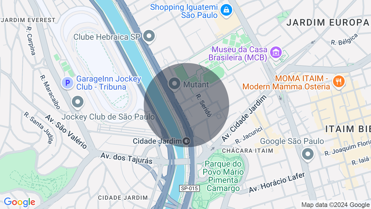 Mapa da localização — Jardim Europa, São Paulo