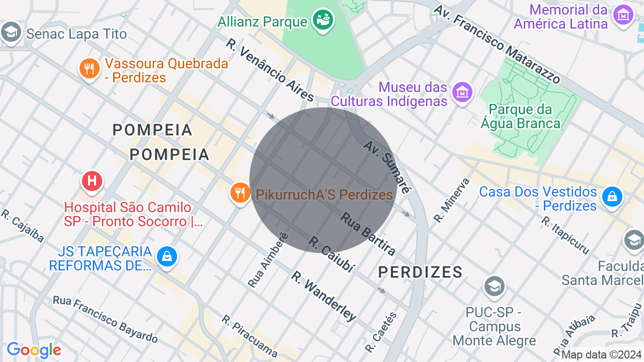 Cobertura duplex com linda vista em Perdizes