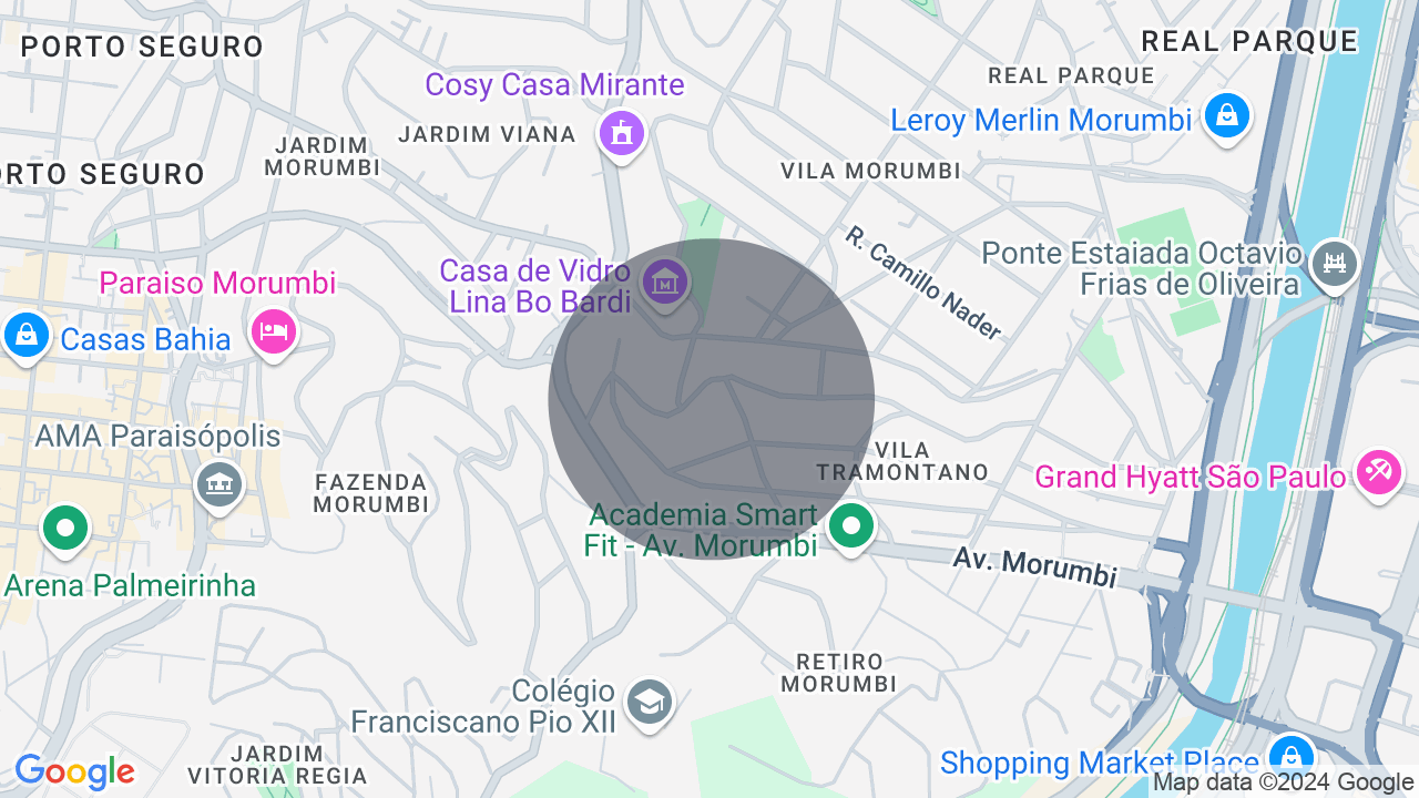 Mapa da localização — Morumbi, São Paulo