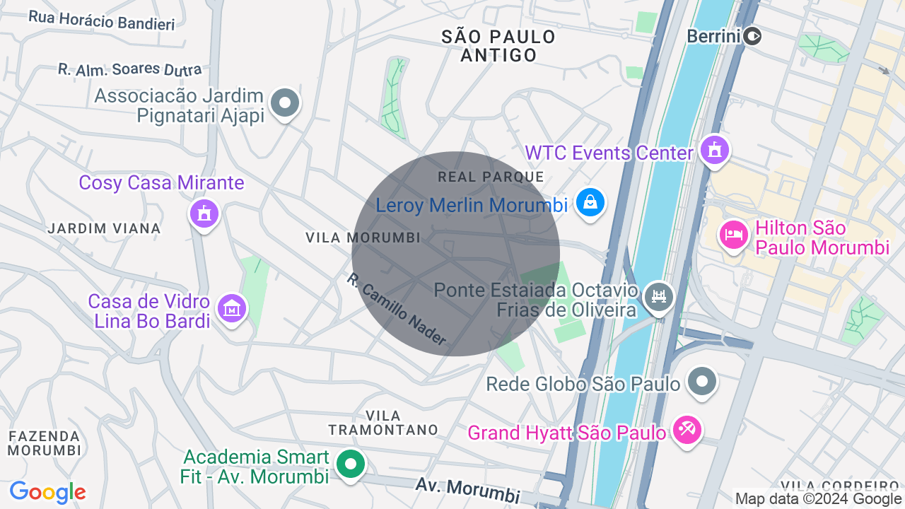 Mapa da localização — Vila Morumbi, São Paulo