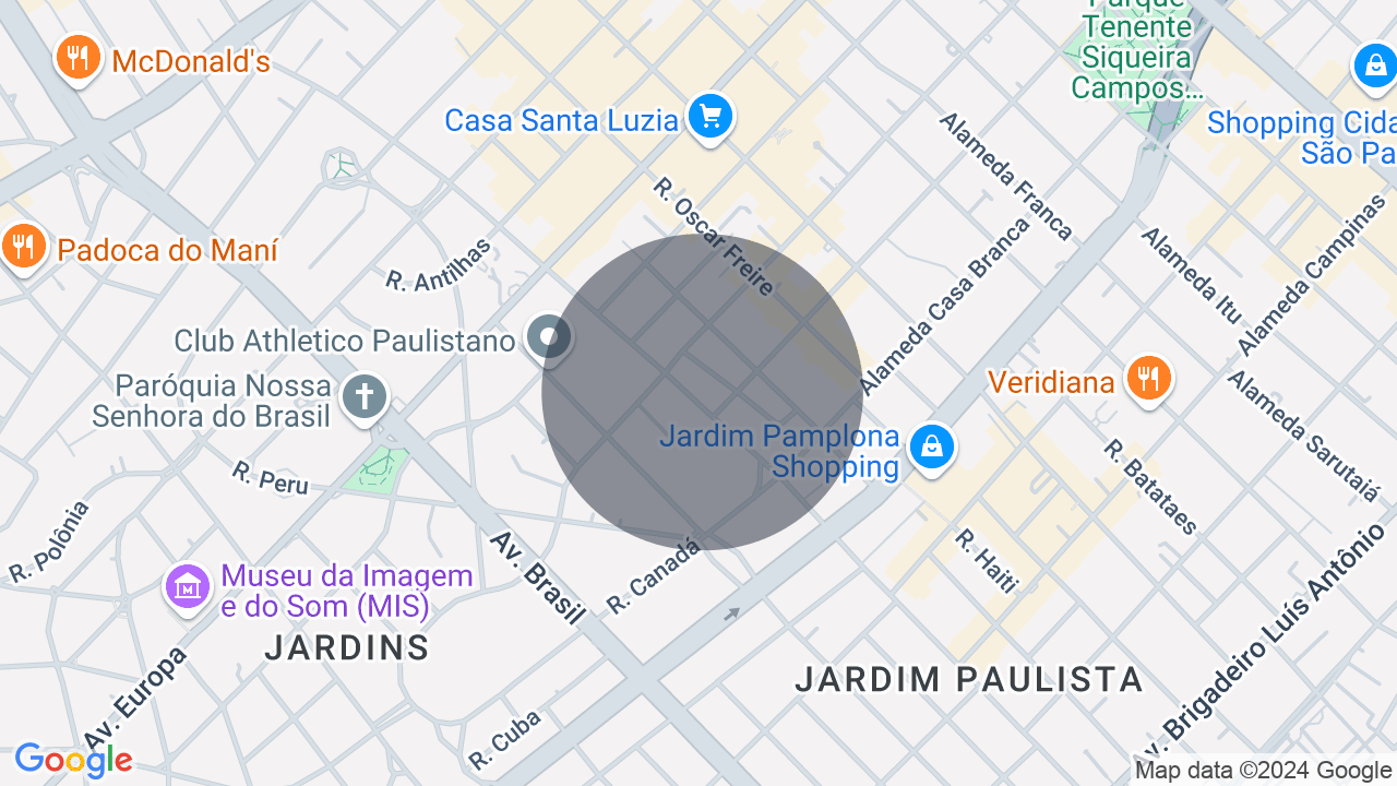 Exuberante imóvel para uso comercial no Jardins
