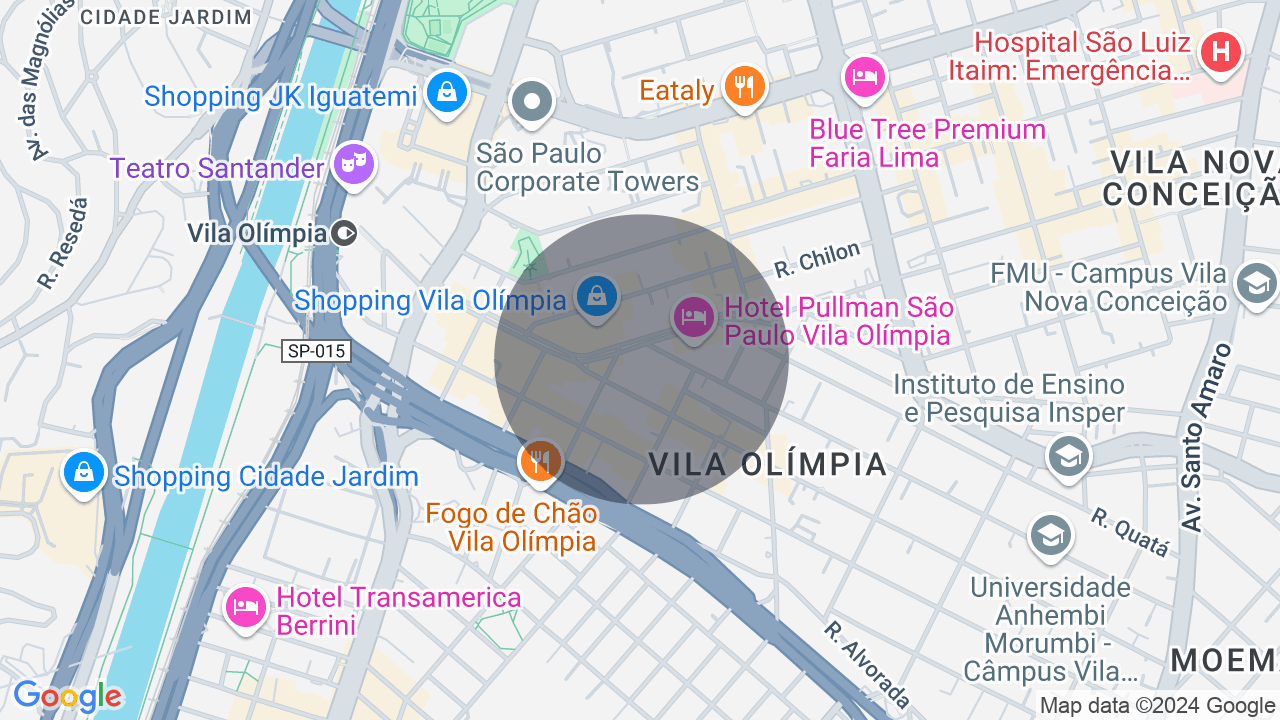 Amplo conjunto de 300m², no Edíficio Central Vila Olímpia