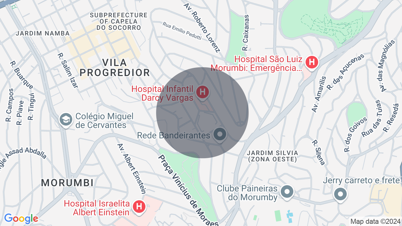 Mapa da localização — Jardim Guedala, São Paulo