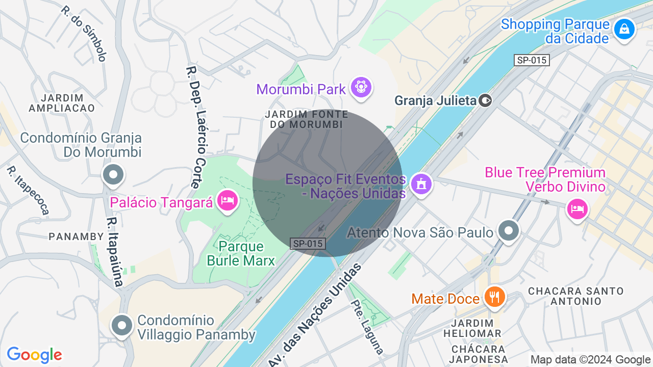 Mapa da localização — Jardim Fonte do Morumbi, São Paulo