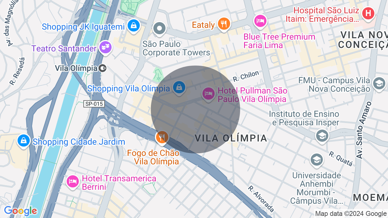 CENTRAL VILA OLIMPIA | LAJE CORPORATIVA TRIPLE AAA |650M2 | 18 VAGAS |  