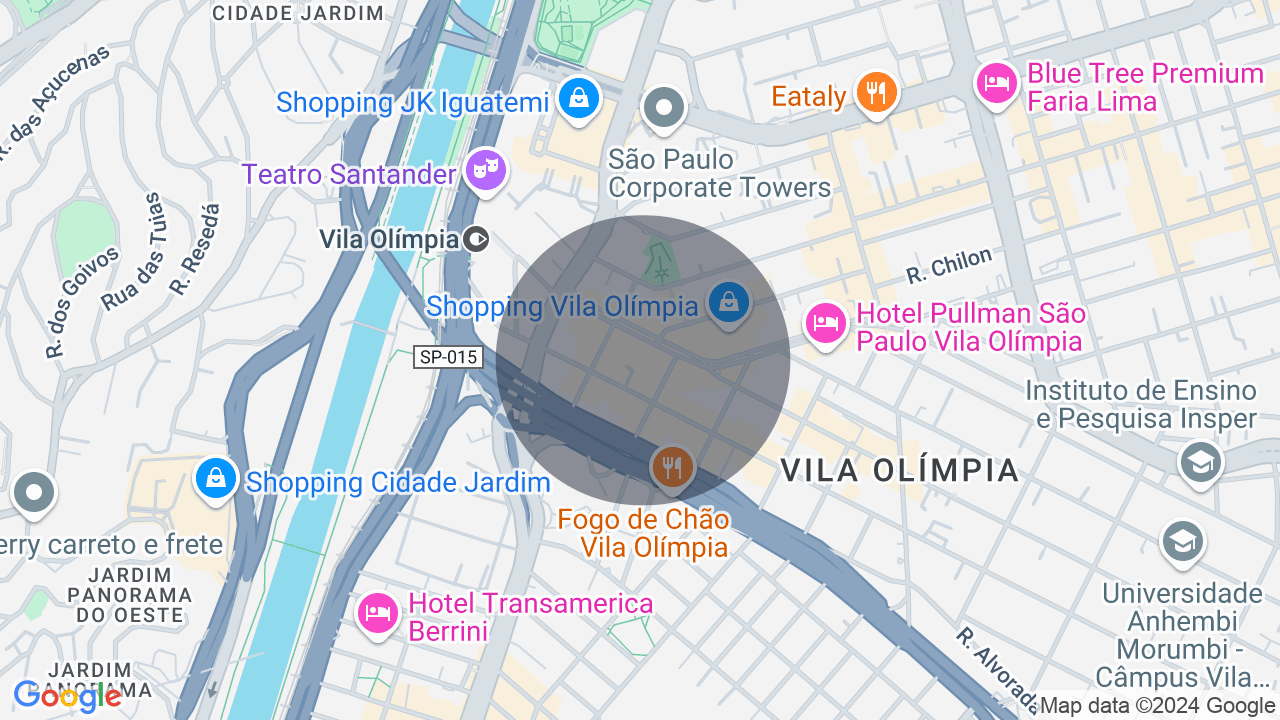 Laje -  797m2 | 10 vagas | Estação Vila Olimpia CPTM e Shoppings 