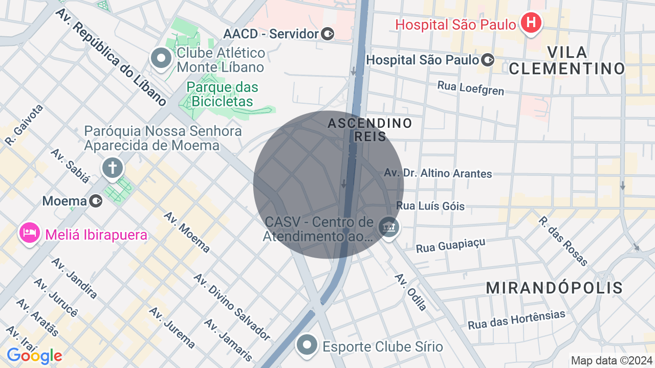 Mapa da localização — Planalto Paulista, São Paulo