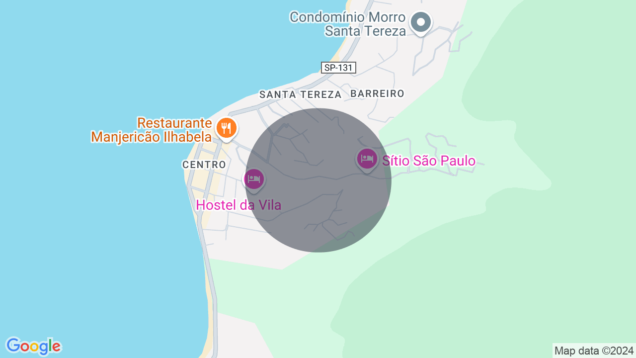 Casa com vista esplêndida em Ilha Bela à venda. 