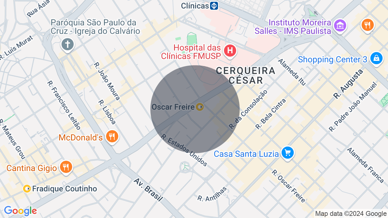 PRÉDIO MONOUSUÁRIO |Próx. Oscar Freire | 4.745m2 | 8 Andares + Loja térrea + Rooftop | Leed Gold 