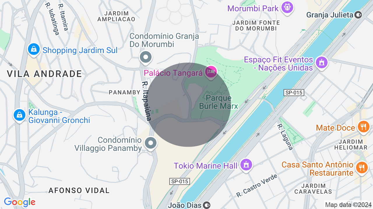 Mapa da localização — Paraíso do Morumbi, São Paulo
