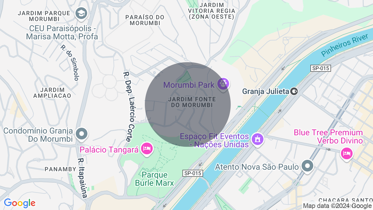 Mapa da localização — Morumbi, São Paulo