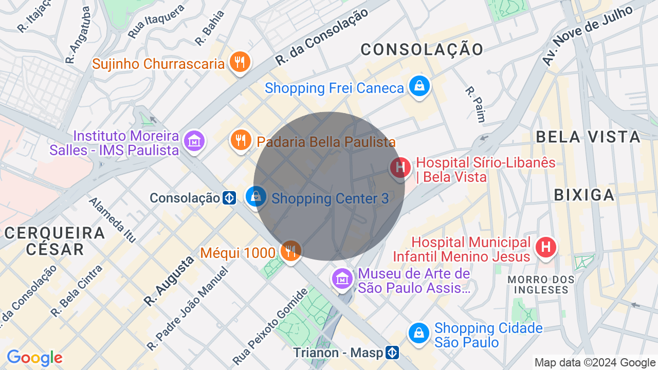 Excelente apartamento de 455m² com 5 dormitórios.