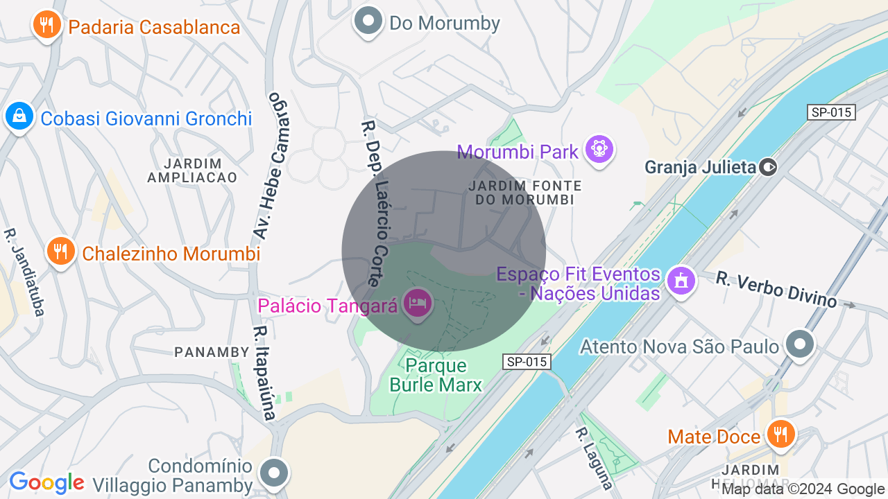 Belíssimo apartamento Panamby com vista 180°