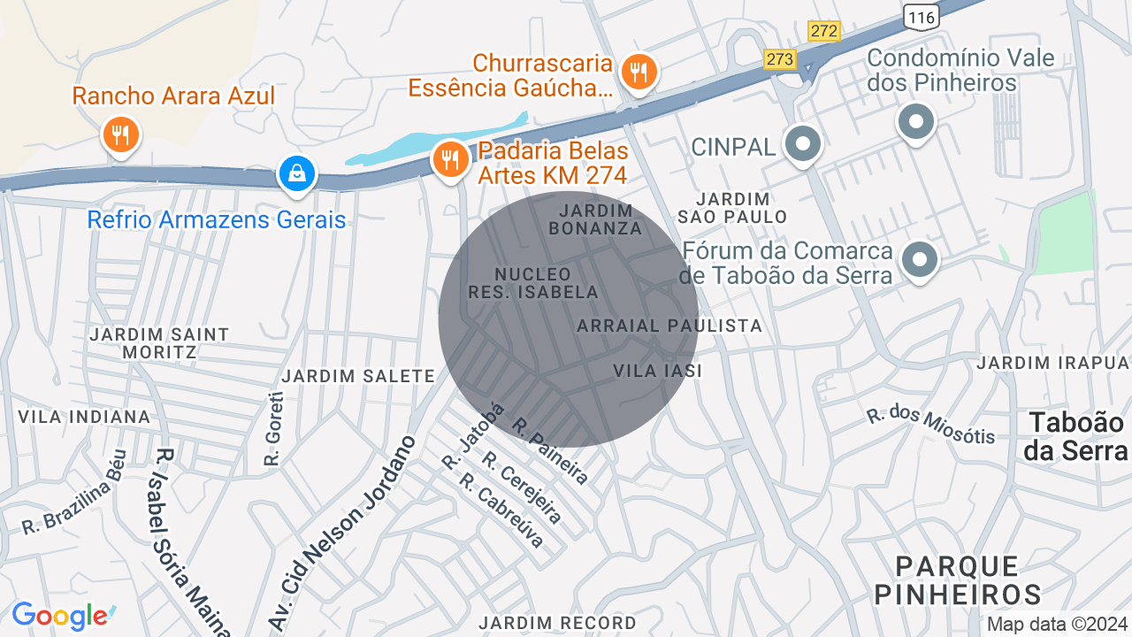 Mapa da localização — Jardim Leonor, São Paulo