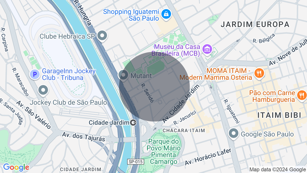 Mapa da localização — Jardim Europa, São Paulo
