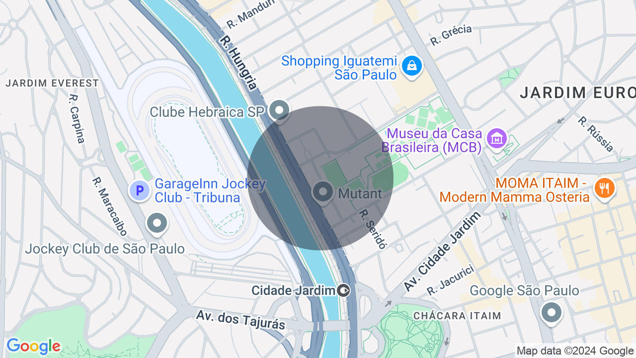 Mapa da localização — Jardim Europa, São Paulo