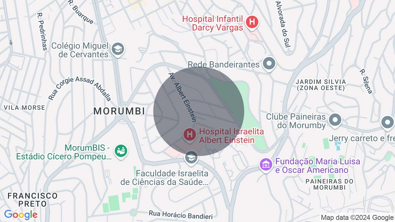 Mapa da localização — Cidade Jardim, São Paulo