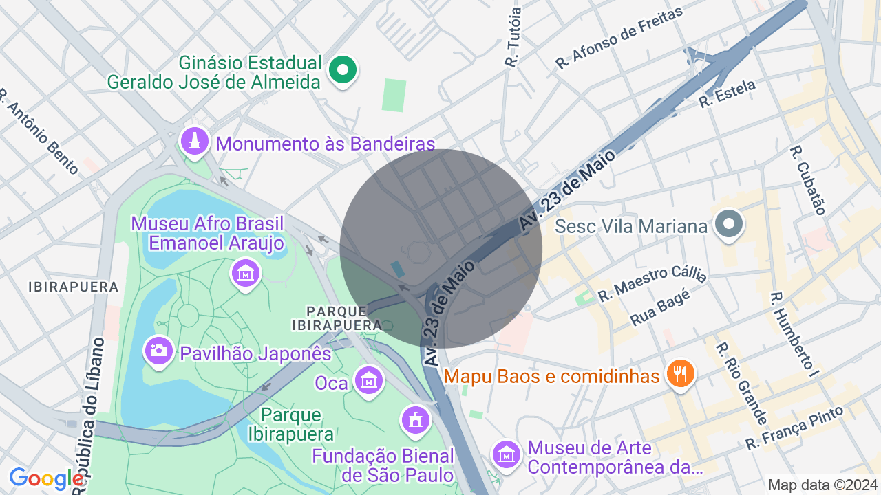 Mapa da localização — Paraíso, São Paulo