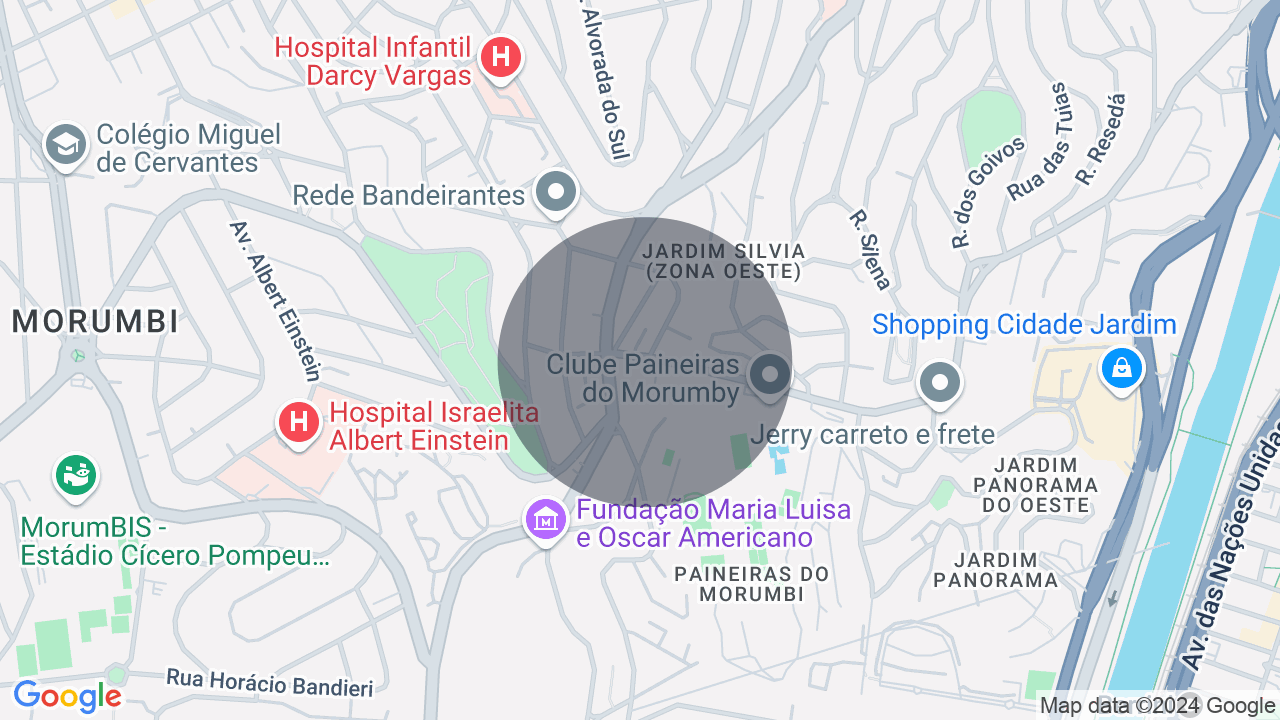 Mapa da localização — Jardim Sílvia Zona Oeste, São Paulo