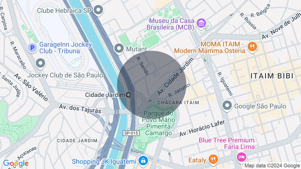 Mapa da localização — Jardim Europa, São Paulo