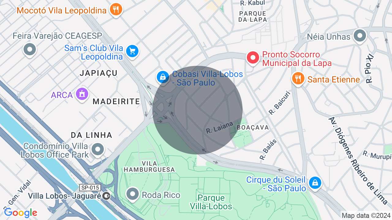 Mapa da localização — Boaçava, São Paulo