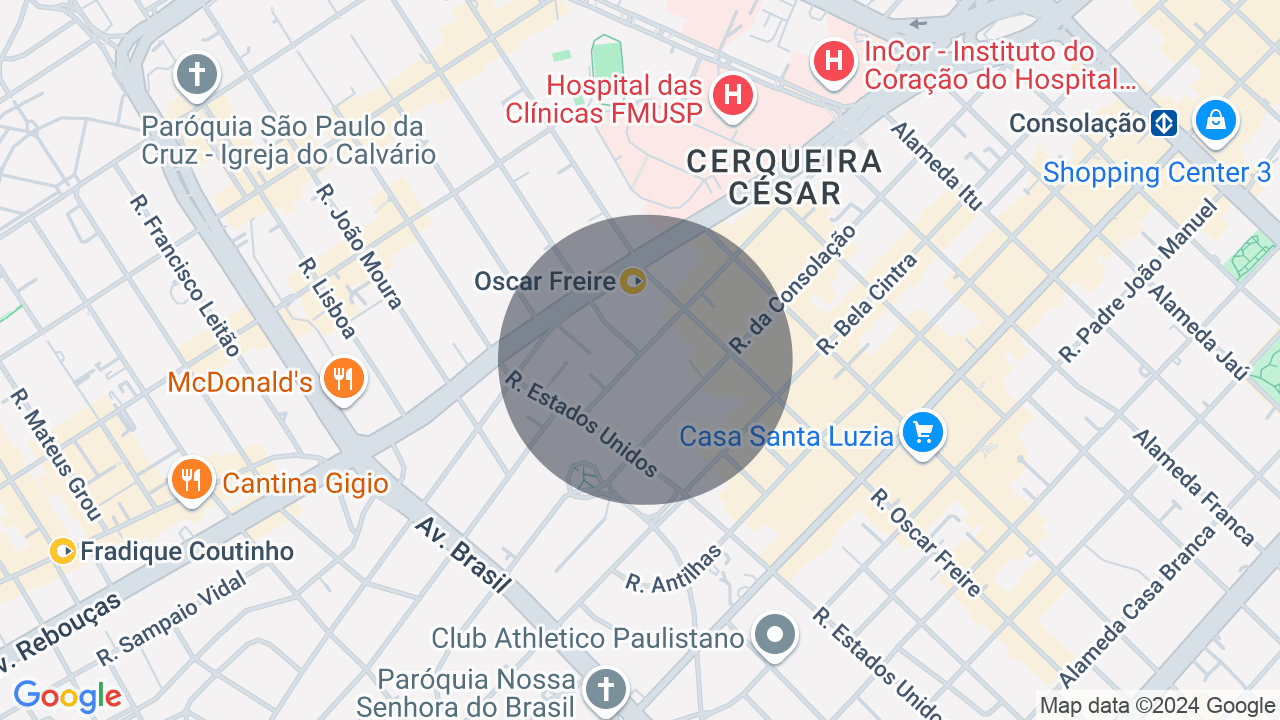 APARTAMENTO DE 375M2 À UMA QUADRA DA OSCAR FREIRE