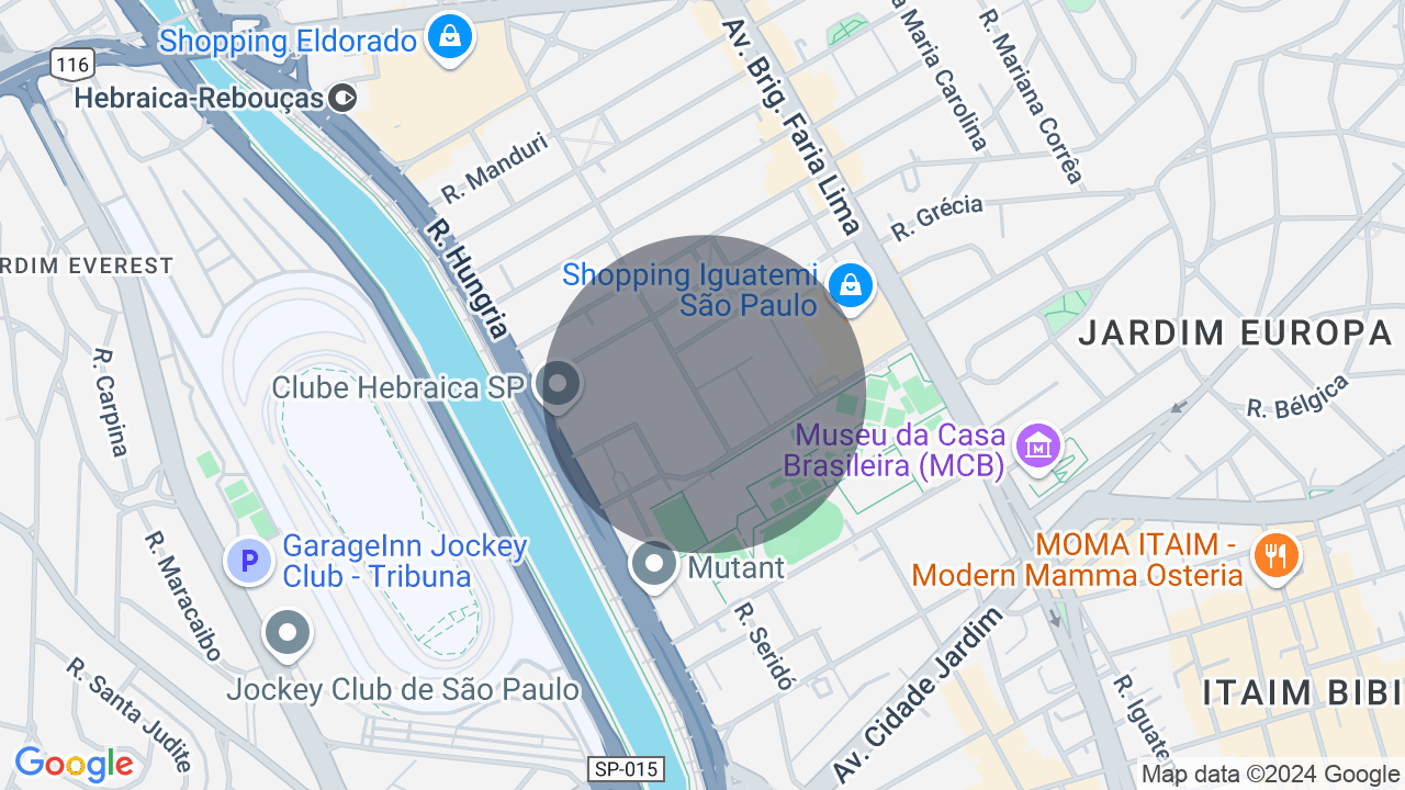 Mapa da localização — Jardim Paulistano, São Paulo