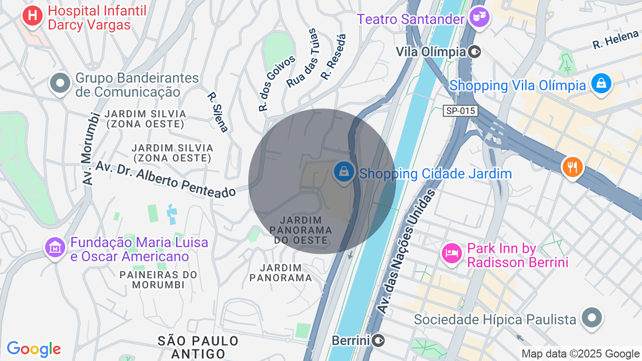 Mapa da localização — Jardim Panorama Zona Sul, São Paulo