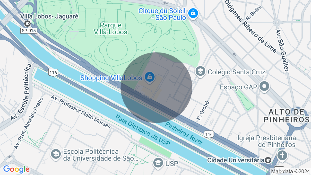 Locação Mobiliada em Conceituado Condominio Praça Villa Lobos