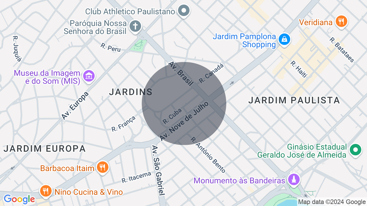 CASA NO JARDINS - LOCAÇÃO - 3 DORM. - 3 VAGAS - 362m²