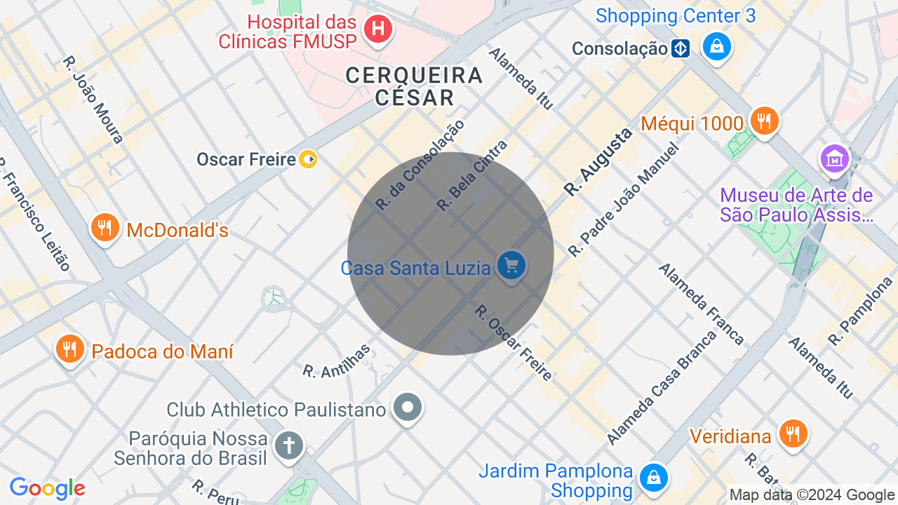 3 dormitórios no coração do Jardins