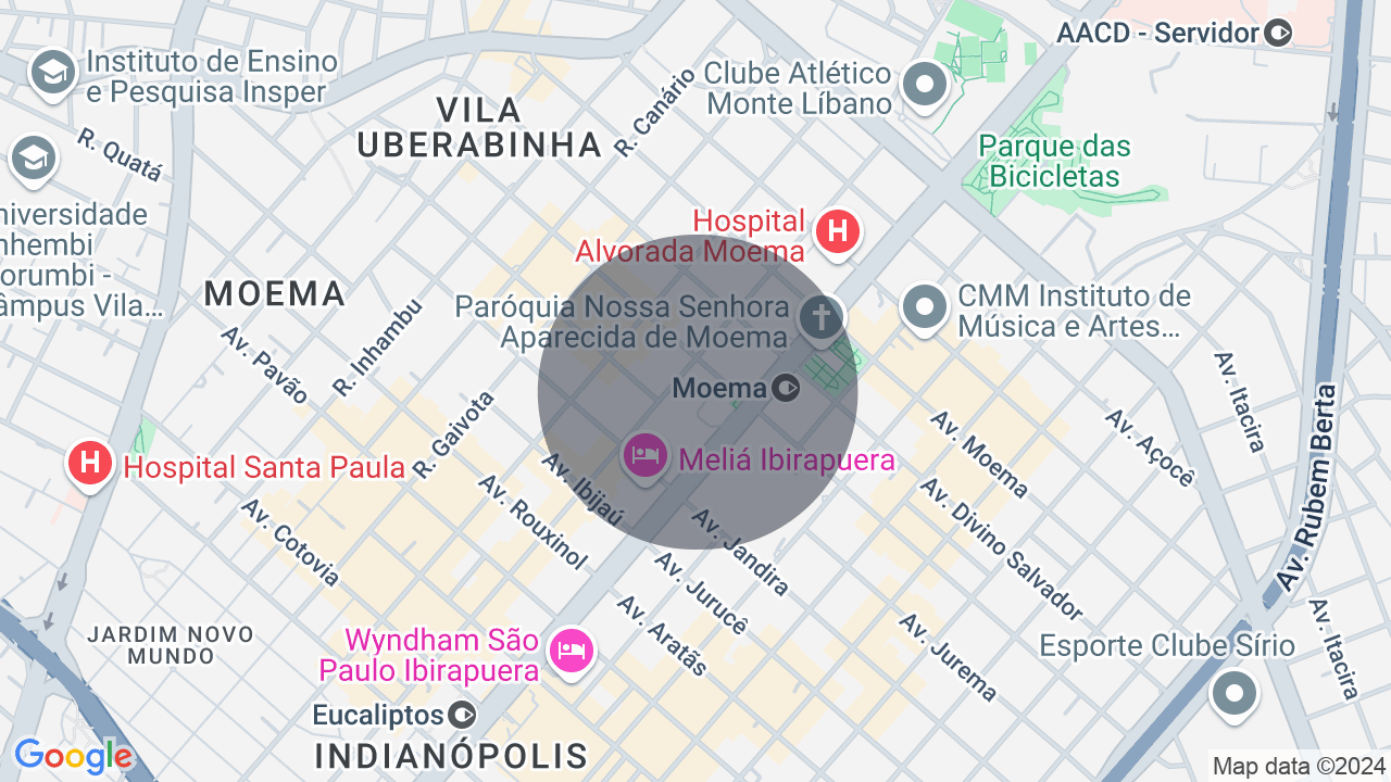 Maravilhoso apartamento mobiliado em Moema