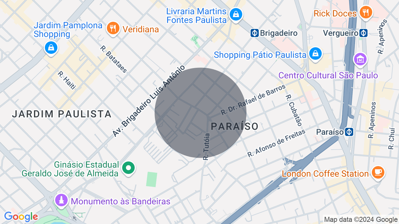 Mapa da localização — Vila Mariana, São Paulo