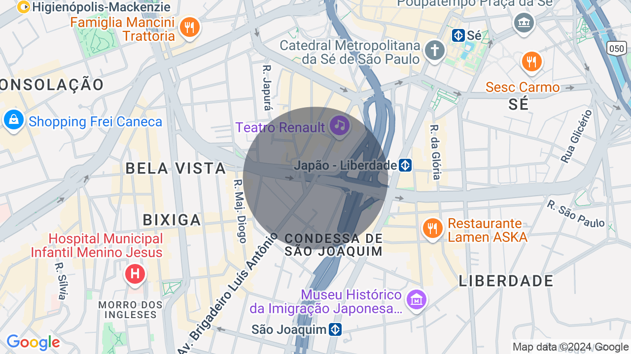 Mapa da localização — Jardim Paulista, São Paulo