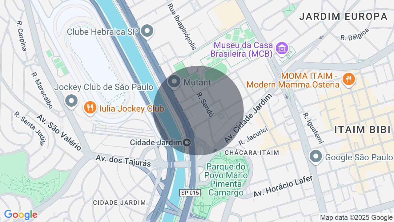 Mapa da localização — Jardim Europa, São Paulo