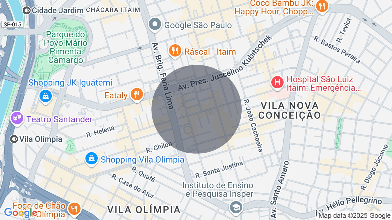 Magnífico apartamento na Vila Olímpia