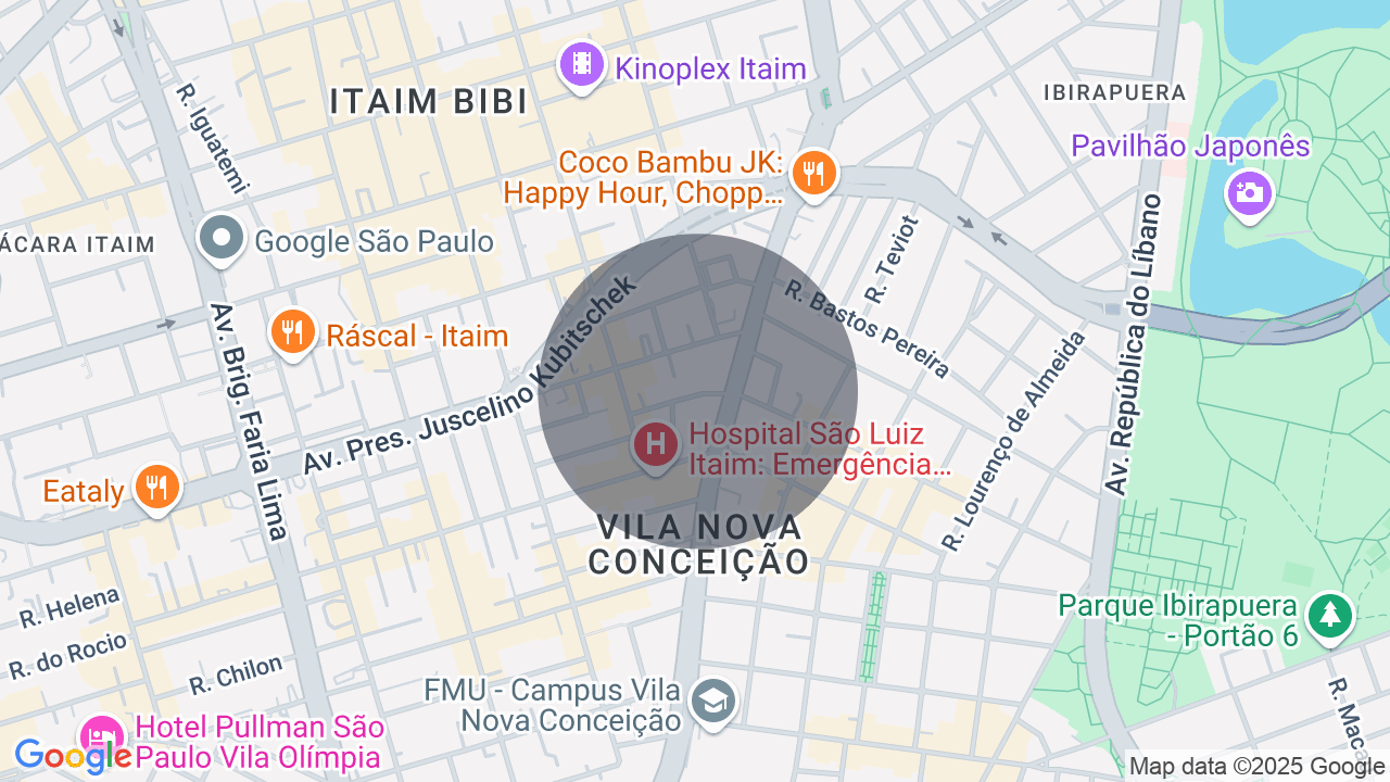 Vila Nova Conceição - Apartamento a poucos metros do Hospital São Luiz Itaim 