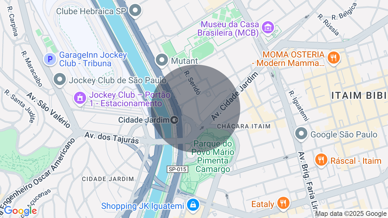 Mapa da localização — Jardim Europa, São Paulo