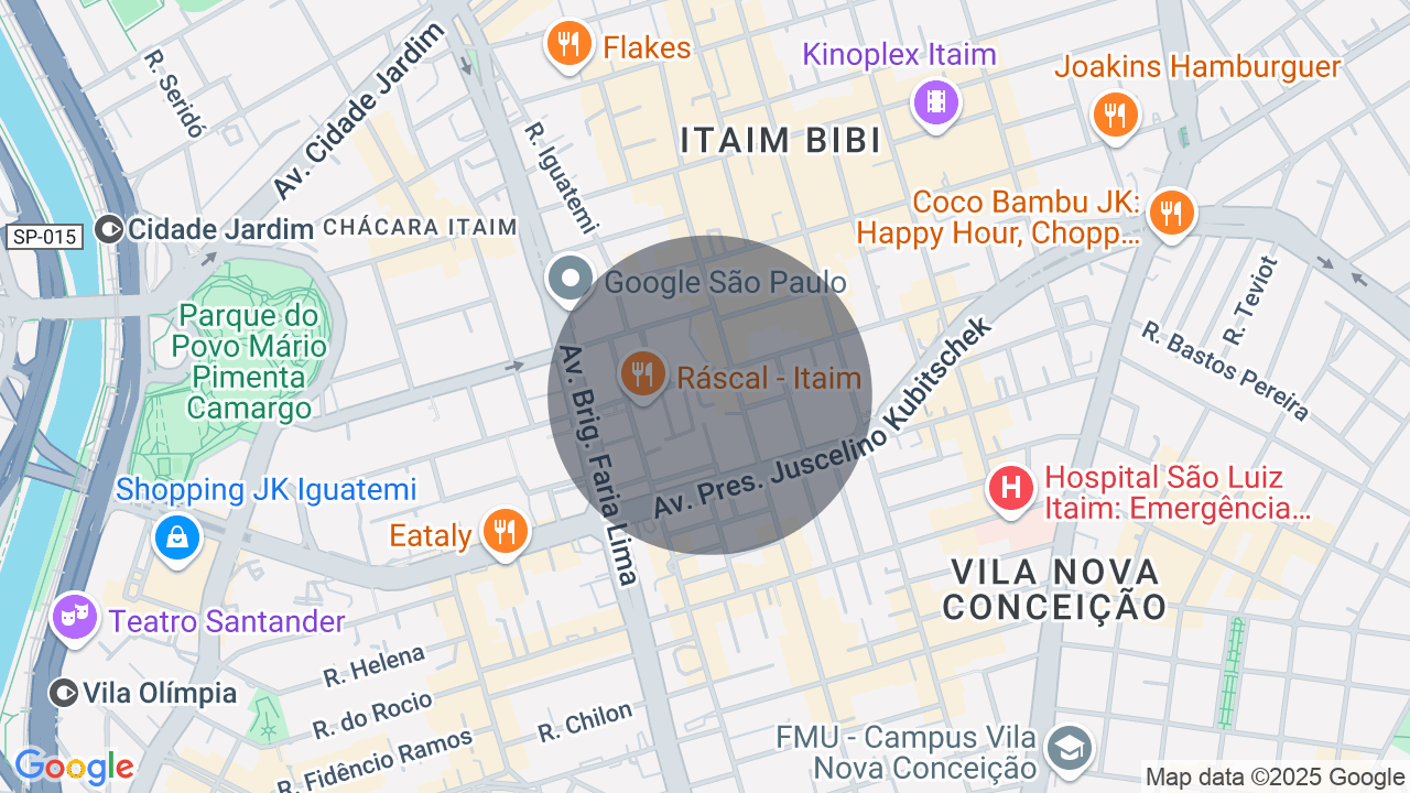 Mapa da localização MB18170