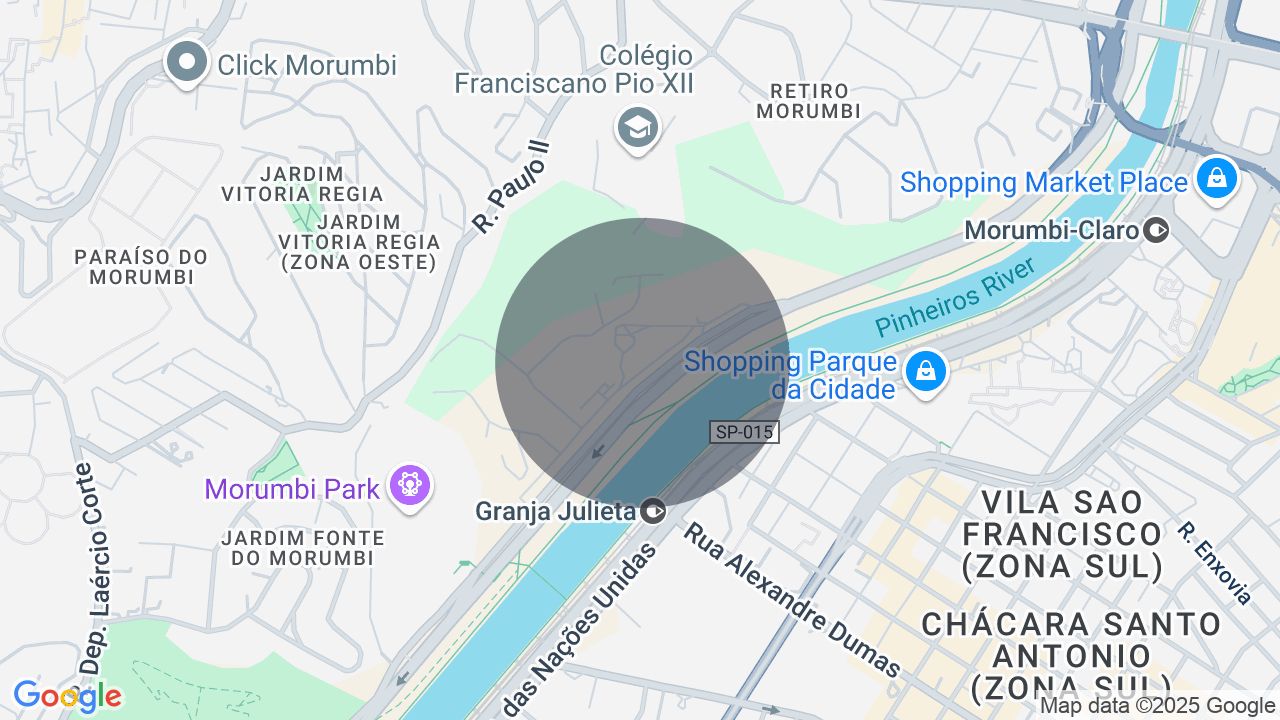 Mapa da localização — Jardim Fonte do Morumbi, São Paulo