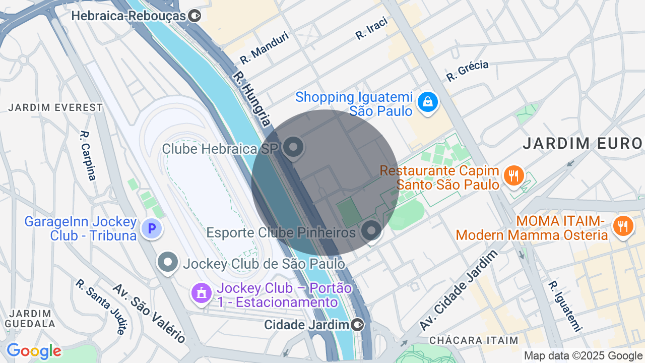 Mapa da localização — Jardim Europa, São Paulo