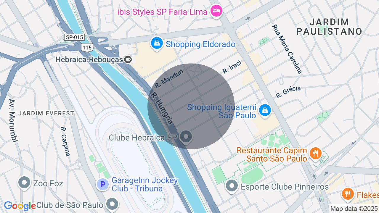 Mapa da localização — Jardim Europa, São Paulo
