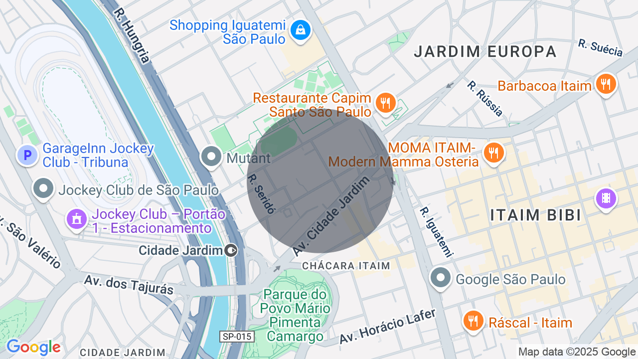 Mapa da localização — Jardim Europa, São Paulo
