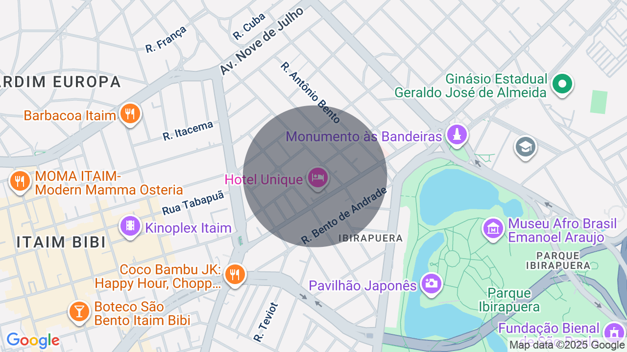 Mapa da localização — Jardim Paulista, São Paulo