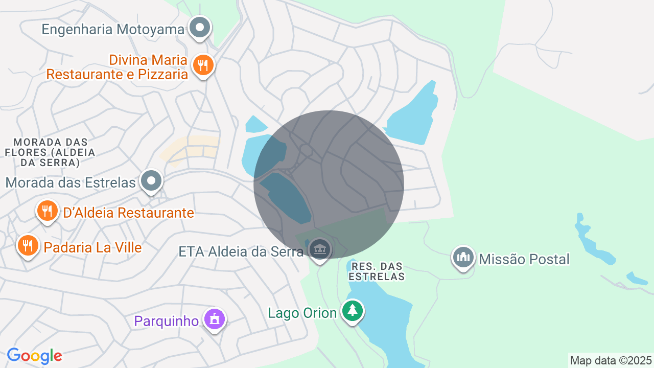Mapa da localização — Residencial Morada dos Lagos, Barueri