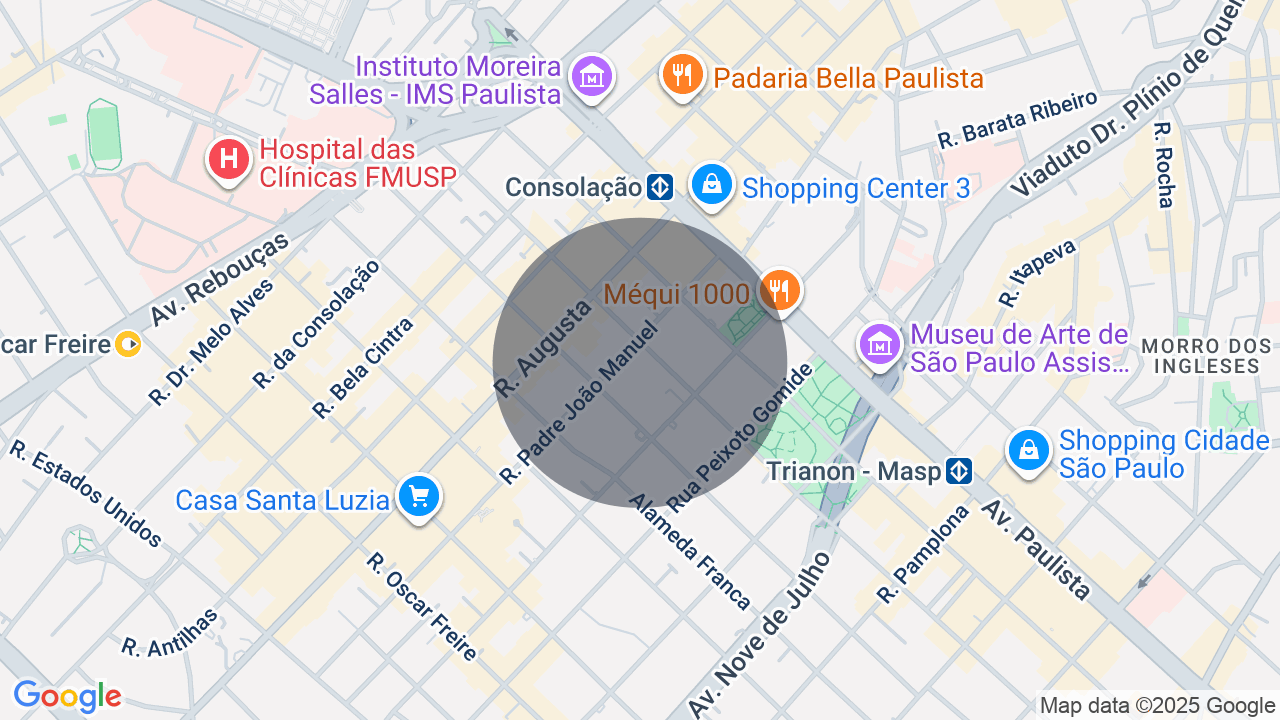 Mapa da localização — Cerqueira César, São Paulo